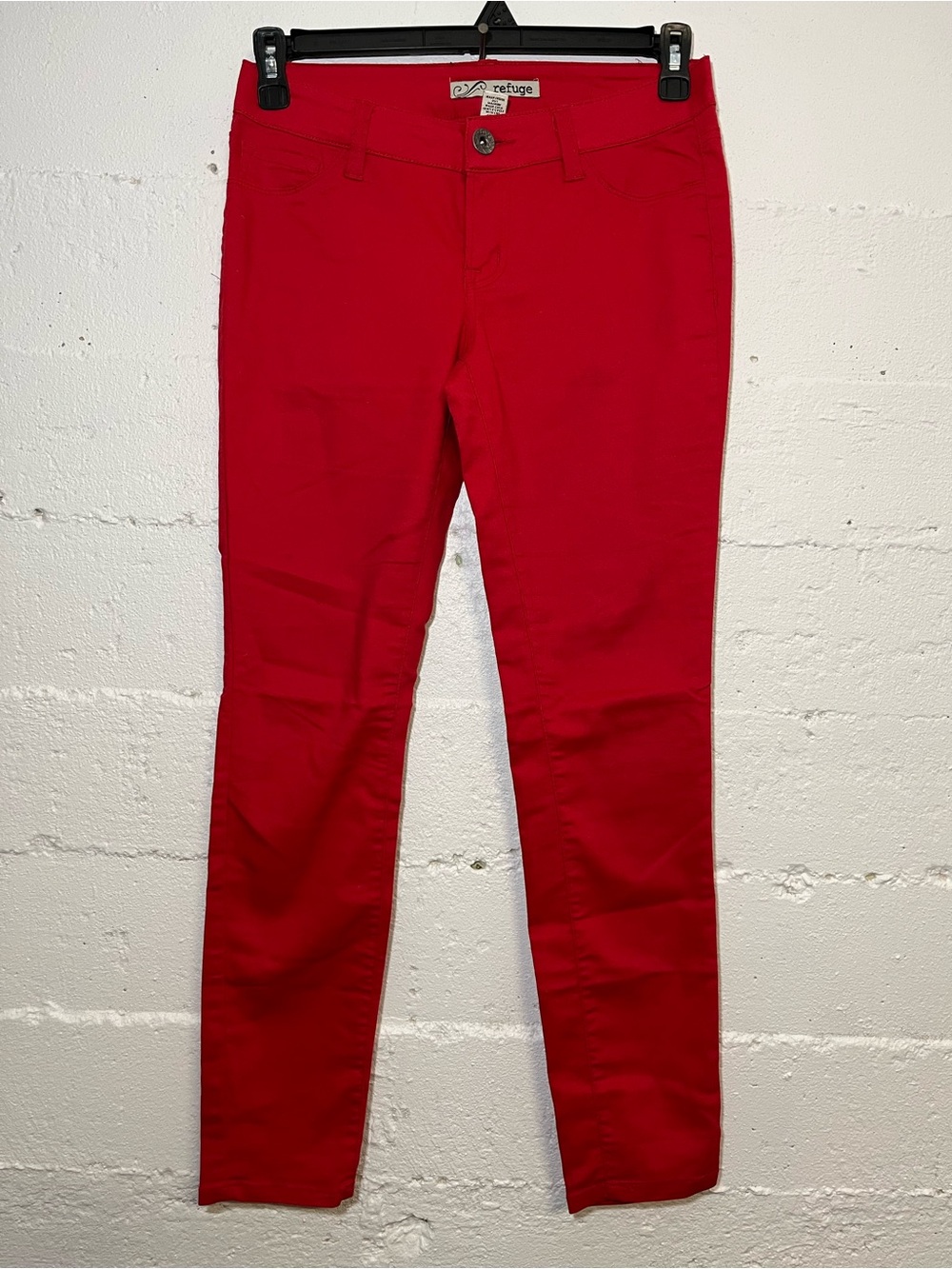 refuge Red Skinny Jeans - Slim Fit